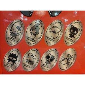 BRAND NEW! Universal Studios Hello Kitty Pressed Penny Collection set of 8!